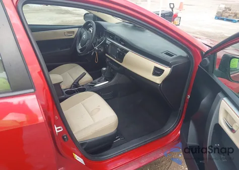 2015 Toyota Corolla Le Plus from USA, damaged, VIN 2T1BURHE1FC300064